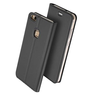 Dux Ducis pro serie - slim wallet hoes - Huawei P10 Lite - grijs
