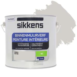 Sikkens Binnenmuurverf Mat - 2,5 liter Koudgrijs