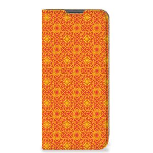 Nokia G11 | G21 Hoesje met Magneet Batik Oranje