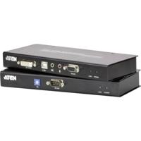 ATEN CE600 Extender (verlenging) DVI, USB 2.0 via netwerkkabel RJ45 60 m - thumbnail