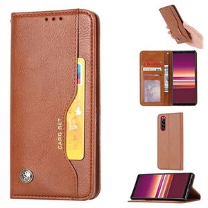 Card Set Series Sony Xperia 5 Wallet Case - Bruin