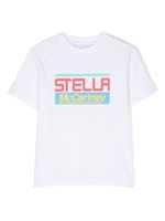 Stella McCartney Kids t-shirt à logo imprimé - Blanc