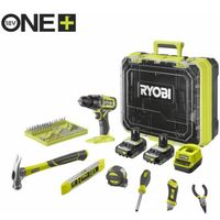 Ryobi  RDD18-2C20TAH | Accuboormachine | 18 Volt | 2.0 AH Li-ion + accessoireset 5133005812