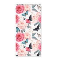 OPPO Reno10 | 10 Pro Smart Cover Butterfly Roses - thumbnail