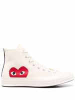 Comme Des Garçons Play x Converse x Converse baskets montantes Chuck 70 - Tons neutres - thumbnail