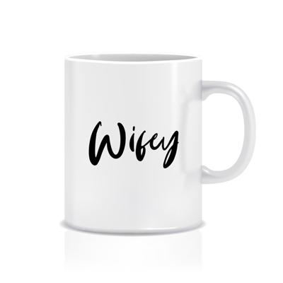 Mok wifey met naam en achternaam modern