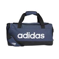 adidas Performance sporttas Linear Duffel S 25 L donkerblauw/zwart/wit