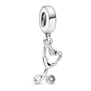 Pandora 799072C01 Hangbedel Heart Stethoscope zilver