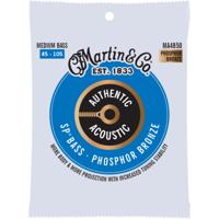 Martin Strings MA4850 SP Bass Phosphor Bronze Medium Bass snarenset voor akoestische basgitaar - thumbnail