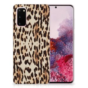 Samsung Galaxy S20 TPU Hoesje Leopard