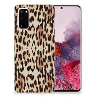 Samsung Galaxy S20 TPU Hoesje Leopard