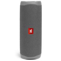 JBL Flip 5 draagbare Bluetooth luidspreker met oplaadbare batterij, waterdicht, compatibel met PartyBoost, grijs