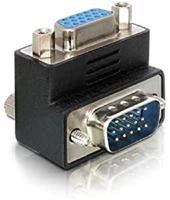 Delock Adapter VGA-stekker/bus 90° gehoekt