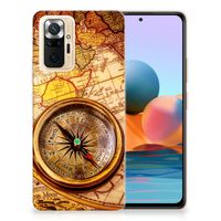 Xiaomi Redmi Note 10 Pro Siliconen Back Cover Kompas - thumbnail