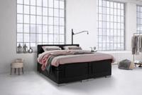 Beddenleeuw Boxspring Bed Julia - Elektrisch - 180x200 - Incl. Hoofdbord - Zwart
