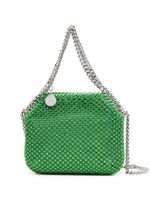 Stella McCartney mini sac à main Falabella orné de cristaux - Vert - thumbnail