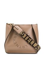 Stella McCartney sac porté épaule à logo perforé - Tons neutres