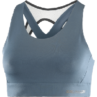 Salomon Cross Run Bra - BLAUW - Dames