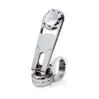 Rokform Polished Alu Motorcycle Handlebar Mount voor Rokform case