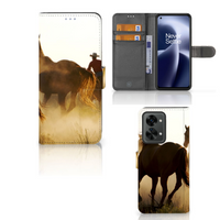 OnePlus Nord 2T Telefoonhoesje met Pasjes Design Cowboy - thumbnail