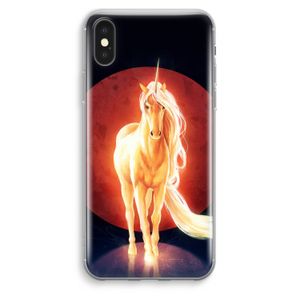 Last Unicorn: iPhone XS Max Transparant Hoesje