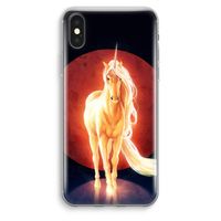 Last Unicorn: iPhone XS Max Transparant Hoesje - thumbnail