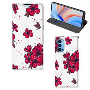 OPPO Reno4 Pro 5G Smart Cover Blossom Red