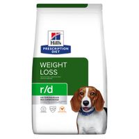 Hill&apos;s Prescription Diet r/d Weight Reduction hondenvoer met Kip 10kg zak - thumbnail