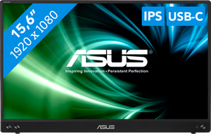 ASUS MB16AHV computer monitor 39,6 cm (15.6") 1920 x 1080 Pixels Full HD LCD Zwart