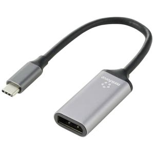 Renkforce RF-5397866 USB-C-displaykabel USB-C / DisplayPort Adapterkabel USB-C stekker, DisplayPort-bus 0.15 m Zwart Afgeschermd (dubbel)