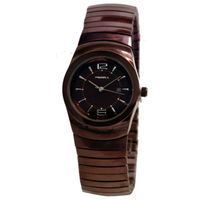 Prisma P.1288 Horloge rekband staal bruin 31 mm