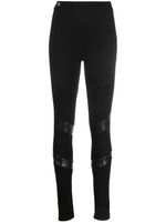 Philipp Plein legging en jean à taille haute - Noir - thumbnail