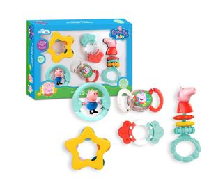 Peppa Pig Rammelaars en Bijtringen Set