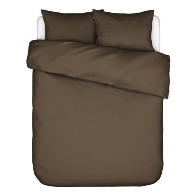 Essenza Minte Dekbedovertrek - Lits-jumeaux (260x200/220 Cm + 2 Slopen) - Katoen Satijn - Café Noir Essenza Minte Dekbedovertrek - Lits-jumeaux (260x200/220 Cm + 2 Slopen) - Katoen Satijn - Café Noir