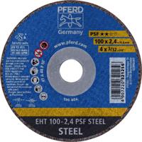 PFERD EHT 100-2,4 PSF STEEL/16,0 61741116 Doorslijpschijf recht 100 mm 25 stuk(s) Staal - thumbnail