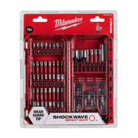 Milwaukee Accessoires Shockwave Impact Duty Schroefbit set 75-delig - 4932492008