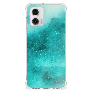 Back Cover Motorola Moto G73 Painting Blue