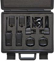 stabo Elektronik Freetalk digi_8 20283 draadloze koffer – PMR/DMR radioapparatuur set – veilige en storingsarme digitale technologie – Li-ion batterij