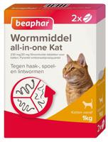 Beaphar Beaphar wormmiddel all-in-one kat - thumbnail