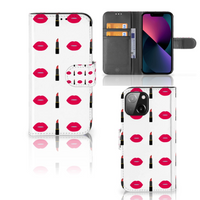 iPhone 13 Mini Telefoon Hoesje Lipstick Kiss - thumbnail