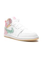 Jordan Kids baskets montantes Jordan 1 SE 'Paint Drip' - Blanc - thumbnail