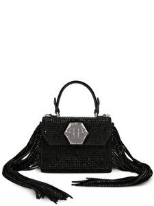 Philipp Plein sac à main Superheroin à ornements en cristal - Noir