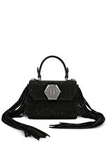 Philipp Plein sac à main Superheroin à ornements en cristal - Noir - thumbnail