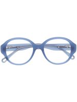 Chloé Eyewear lunettes de vue Mirtha à monture ronde - Bleu - thumbnail