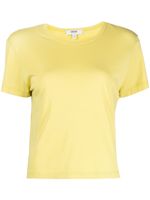 AGOLDE t-shirt Drew à épaules tombantes - Jaune - thumbnail