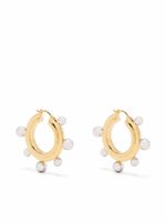 Missoma boucles d'oreilles Sphere médium bicolores