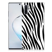 Samsung Galaxy Note 10 Plus TPU Hoesje Zebra - thumbnail