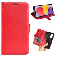 Samsung Galaxy M13 Wallet Case met Magnetische Sluiting - Rood