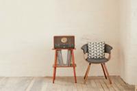 GPO Retro CANTERBURY Houten meubel behorend bij GPO platenspelers