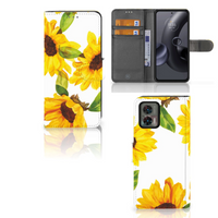 Hoesje voor Motorola Edge 30 Neo Zonnebloemen - thumbnail